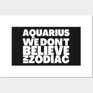 Funny Aquarius Birthday Gift Ideas Posters and Art